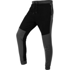 NEO COMFORT sportinės kelnės, pilkos ir juodos, XXL dydžio