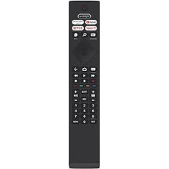 BRC0984501 01 398GR10BEPHN0041BC pakaitinis nuotolinio valdymo pultas, skirtas Philips 4K UHD Android televizoriui 43PUS7906/12 50PUS7906/12 55PUS7906/12 65PUS7906/12 65PUS7906/12 43PUS7906/12 43PUS7906/12 46010US799P 65PUS7906 70PUS7906