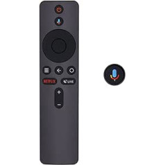 FOXRMT nuotolinio valdymo pultas, skirtas Xiaomi Mi Box S Pakaitinis nuotolinio valdymo pultas, skirtas Xiaomi Mi Box S su Bluetooth ir balso nuotolinio valdymo pultu