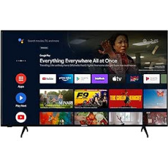 Daewoo Android TV 50 colių televizorius (4K UHD Smart TV, HDR Dolby Vision, Dolby Atmos, trigubas imtuvas) D50DM54UANSX