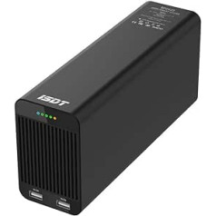 ISDT SP2425 BattGo 600W 25A LED indikatoriaus lemputė išmanusis maitinimo adapteris su dviguba USB įkrovimo išvestimi (600W 25A)