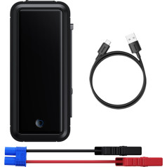 Jump Starter Engine 3000A 12V Powerbank USB-C/EC8/DC – pilka