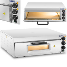 Vienos kameros picos orkaitė su stiklu 1 pica 60 cm 230 V 3000 W