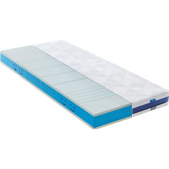 Coolux Sleep Čiužinys 140 x 200 cm, aukštis 18 cm Ortopedinis 7 zonų šaltųjų putų čiužinys, 