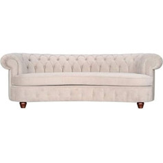 Jvmoebel Pusė apvalios sofos pagalvėlė XXL Didelė sofa Tekstilės sofos Dizaino sofos Couchen Chesterfield
