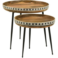Coaster Home Furnishings 2 x sudedamieji stalai, 930193