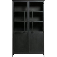 De Eekhoorn Eksponatų vitrina Aukštis 170 cm Metalinė juoda