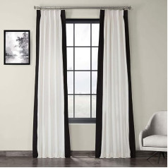 HPD Half Price Drapes PRCT-VC1716-108-FP 25 x 108 cm vertikalios plisuotos žaliuzės su spalvų bloko efektu 