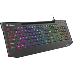 Genesis lith 400 rgb us žaidimų klaviatūra x-scissor programinė įranga plonas apšvietimas