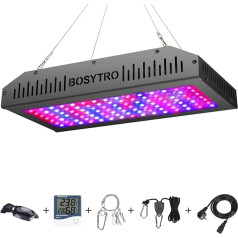 BOSYTRO® LED auginimo lempos augalų šviesa 1200 W dvigubo jungiklio serija Viso spektro LED augalų lempa Viso spektro LED auginimo lempa Auginimo lempa hidroponikos daržovėms ir gėlėms kambariniams augalams