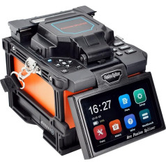 QIIRUN Fusion Splicer Šviesolaidinių skaidulų jungiklis X800 su šerdies ir šerdies išlyginimu, skirtas MAN telekomunikacijų FTTx projektams LWL jungiklis Automatinis greitas jungimas ir šildymas su didele baterija