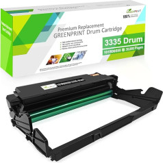 GREENPRINT suderinama būgnų kasetė būgnų blokas būgnų rinkinys 3330 3335 3345 ypač didelės talpos 30000 puslapių Xerox Phaser 3330 3330dni WorkCentre 3335 3335dni 3345 3345dni spausdintuvas