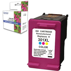 Rašalo kasetė, suderinama su HP 301 XL Colour Deskjet 1050 2050 2050 1000