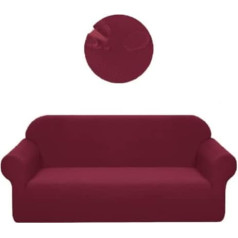 Vonia Kėdžių dangteliai, Stretch Kėdžių dangteliai, Fotelis, Slipcover, Sėdynės dangtelis, Nuimamas skalbiamas apsauginis dangtelis, Baras Skaitiklis Gyvenamasis kambarys Priėmimas (2-viečių vyno raudona)