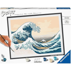 Ravensburger CreArt 23690 Meno kolekcija: (Hokusai) Tapyba pagal skaičius suaugusiems nuo 14 metų, tapyba pagal skaičius, menas