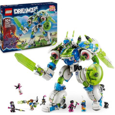 LEGO DREAMZzz Mateo ir Z-Blob riteris Mechas, konvertuojamas žaidimų rinkinys berniukams ir mergaitėms nuo 10 metų, dovana vaikams, fantastinis rinkinys, 3 variantų robotas, nuotykių žaislas 71485