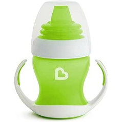 Munchkin® Gentle™ Transition Sippy Trainer Cup, 4 uncijos, žalia