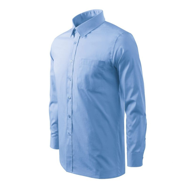 Malfini Style LS M MLI-20915 marškiniai mėlyni / 2XL