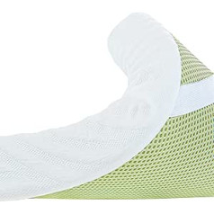 CHUN YI atminties putplasčio čiužinio užvalkalas 7,5 cm geliu praturtintas lovatiesis su plaunamu bambuko užvalkalu (7,5 cm, 135 x 190 cm)