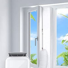 500 cm Oro kondicionieriaus lango sandariklis mobiliesiems oro kondicionieriams Oro kondicionierius Stogo langas Oro kondicionavimo langas Palenkiamas langas Oro kondicionavimo sandariklis AC oro kondicionieriaus lango sandariklis mobiliesiems oro kondici