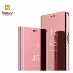 Mocco Clear View Cover Case Grāmatveida Maks Telefonam Xiaomi Redmi 8A Rozā