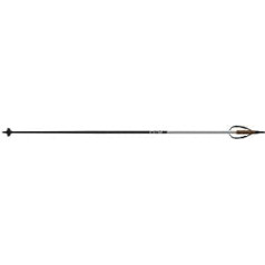 FISCHER OneWay Diamond 3 lygumų slidinėjimo lazdos 130 cm liepsnos/garų baltos spalvos