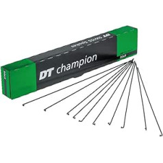 DT SWISS AG Unisex – suaugusiųjų čempionas M stipinas, juodas, 2x284 mm