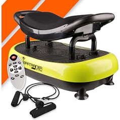 „Bonplus BP Vibration Plate“ namų treniruoklis 5 programos 99 intensyvumo lygiai „Fitness Fitness Fitness“ klubų treniruoklis „Fitneso įranga“ 1 100 raumenų susitraukimų