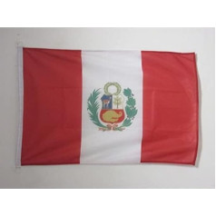 AZ FLAG Peru vėliava 150 x 90 cm - Peru vėliava 90 x 150 cm - Vėliavos Aukščiausia kokybė