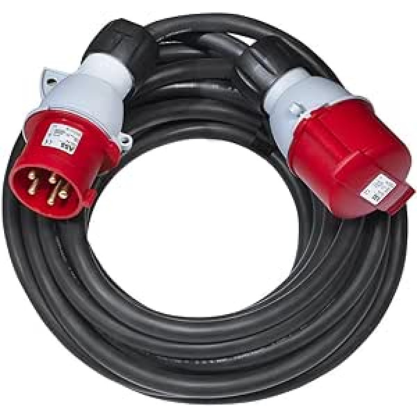 Brennenstuhl CEE ilgintuvas 10 m 32 A 415 V IP44 juodas