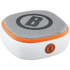 Bushnell – Disc Golf Jockey BT baltas garsiakalbis – Bluetooth garsiakalbis su atstumu nuo krepšelio – DJ1BTS