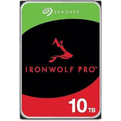 Seagate IronWolf Pro 10TB NAS vidinis kietasis diskas 3,5