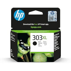 HP 303XL (T6N04AE) originali didelio našumo juodo rašalo kasetė, skirta HP Envy 6200, 7100, 7134, 7220e, 7221e, 7224e, 7800, 7900e HP Tango spausdintuvui