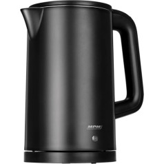 Akumuliatorinis virdulys 1,7 l mcz-105/c juodas