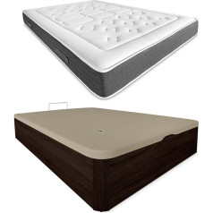 Duérmete Online 24 cm storio viskoelastinis čiužinys 