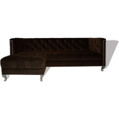 Jvmoebel Česterfildo sofos apmušalai Dizaineris Kanapinis sofos komplektas Kanapė SLIII Sofa Nr. 11