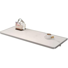 Karfri Sieninis stalas, sulankstomi mediniai valgomojo stalai, virtuvės / skalbyklos darbastalis / nešiojamojo kompiuterio stalas, sulankstomas medinis stalviršis, A-60 * 50 cm/24 * 20 colių (A)