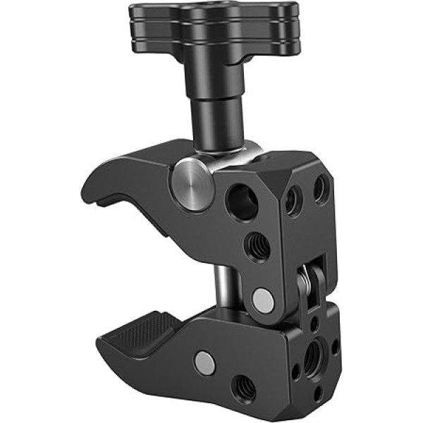 SMALLRIG Super spaustuvas su žandikauliais, atsidarančiais nuo 10 iki 55 mm Universalus tvirtinimo mechanizmas Stipri laikančioji konstrukcija - 2220