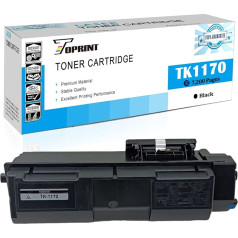 TOPRINT suderinama tonerio kasetė TK-1170 TK1170 TK 1170 7200 puslapių juoda, skirta Kyocera ECOSYS M2040 M2040dn M2540 M2540dn M2540dw M2640 M2640 M2640idw spausdintuvui