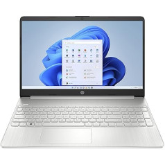 HP nešiojamasis kompiuteris 15s-fq4416nd | 15,6 colių FHD monitorius | Intel Core i5 | 8 GB RAM DDR4 | 265 GB SSD | UHD Graphics | Windows OS | QWERTY planšetė
