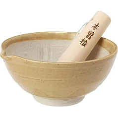 TIKUSAN Keraminis fliutuotas grūstuvas su snapeliu, pagamintas Japonijoje, 