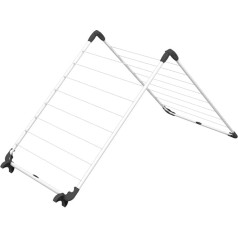 Vileda Acrobath Wäschetrockner, Stahl und Kunststoff, weiß, 71x5,5x67 cm