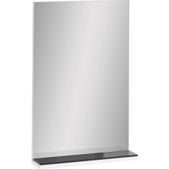 Schildmeyer Moris Mirror Element 139352 Stiklinė lentyna juoda 13 x 50,1 x 78,6 cm