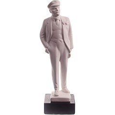 danila-souvenirs Sovietų Rusijos lyderis Vladimiras Leninas Marmuro biustas Skulptūra 16 cm