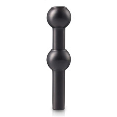 Stoff Nagel 9053 Juoda metalinė vaza, 10 x 2,4 cm