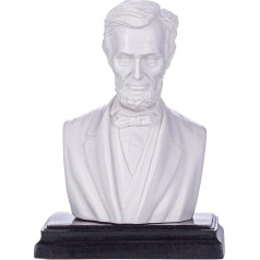 Amerikos prezidento Abraomo Linkolno marmurinė biusto skulptūra 12,5 cm