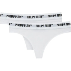Philipp Plein 2 pakuotės Tanga Stringai W DUPP01 / S