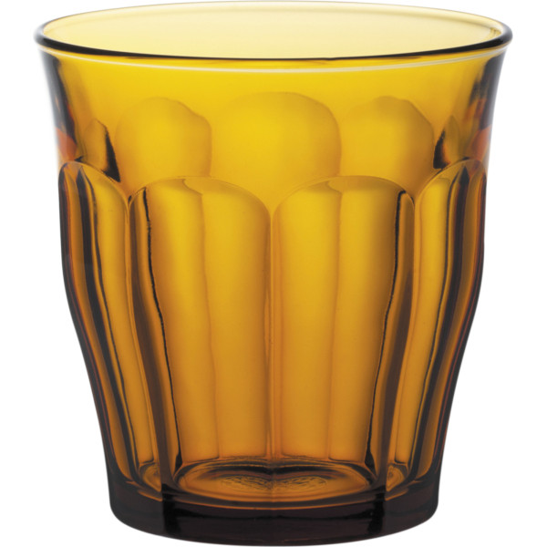 Duralex PICARDIE AMBER stiklinė 310 ml oranžinė - 6 vnt.