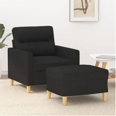 Klyeon Svetainės sofos, sofa-lova, patogi sėdimoji vieta, miegamasis sprendimas, retro ir šiltas svetainės akcentas, reguliuojamas patogumas, nedidelė erdvė, pokalbių sofa ( Spalva : Juoda , Dydis : 7