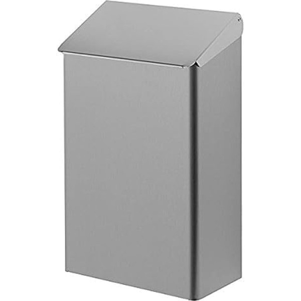 ALLCARE 13052 Olandiškos šiukšliadėžės AC WB 7 E Abfallbehälter Rostfreier Stahl, 7 L